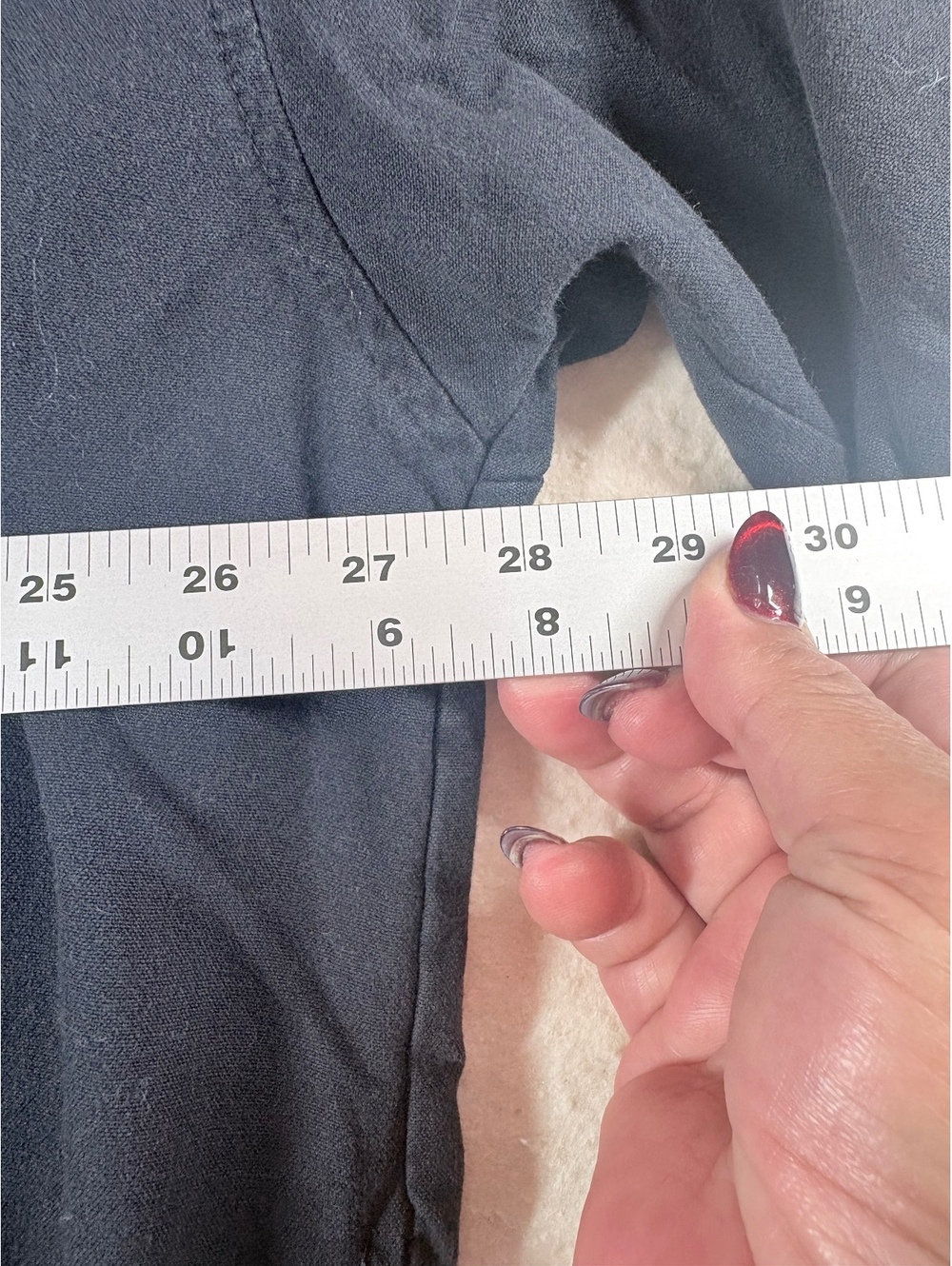 Tyndale FR Flame Resistant V-Neck Pullover Shirt 2XL Arc Rated USA Gray Burgundy - Picture 4 of 6